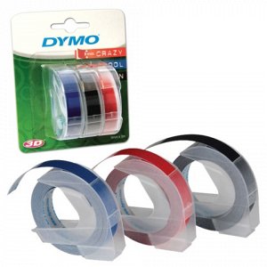 Картридж для принтеров этикеток DYMO Omega 9мм*3м,бел шр-т,ч