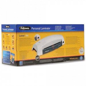 Ламинатор FELLOWES LUNAR, формат A4, толщина пленки 1 сторона 75-80мкм, скорость-30см/мин, FS-57156