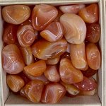 Сердолик полосчатый Ботсвана размер M 2-2,5см