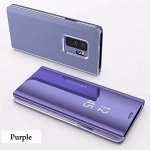Фиолет. Чехол книжка зеркальная на телефон Xiaomi Redmi