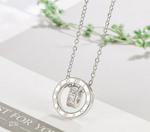 Цепочка с кулоном стерлинговое серебро