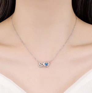 Цепочка с кулоном 520 стерлинговое серебро