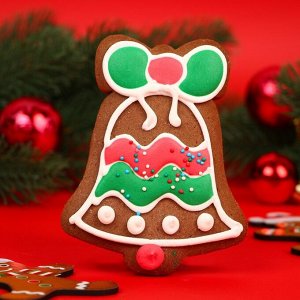 Новогоднее печенье медовое "Зимние фигурки", МИКС, 60 г