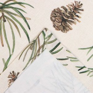 Скатерть новогодняя "Этель" Christmas tree 147х110+/- 3см, 100% хл, саржа 190 г/м2