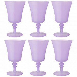 Набор бокалов из 6 штук "iconic" purple 300мл