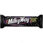 Шоколадный батончик с темным шоколадом и карамелью Милки Вей Milky Way Midnight  49,9 гр