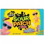 Жевательный мармелад со вкусом тропических фруктов Sour Patch Soft &amp; Chewy Candy For Kids 99 гр
