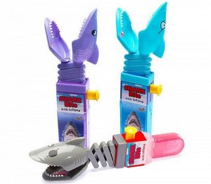 Игрушка в виде акулы с леденцом внутри Kidsmania Shark Bite With Lollipop 17 гр