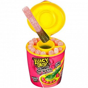Мармеладки с кислым гелем Juicy Drop Gummy Dip 'N Stix 96 гр