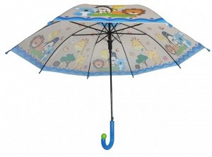 Детский зонтик с ярким принтом,Зонт детский полуавтомат,Зонт детский трость