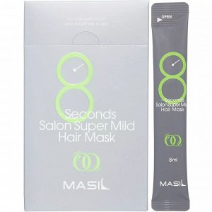 Masil Восстанавливающая супер мягкая маска для ослабленных волос 8 Seconds Salon Super Mild Hair Mask, 8мл(1шт)