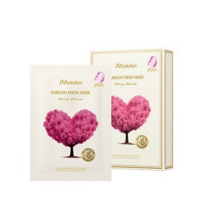 JMSolution Purelyn Fresh Mask Cherry Blossom Освежающая тканевая маска с экстрактом вишни