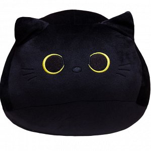 Подушка игрушка "Черный котик"