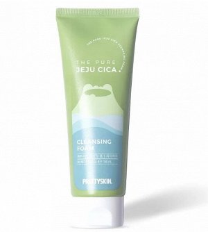 PrettySkin Пенка очищающая с экстрактом центеллы Foam Cleansing Jeju Cica The Pure, 150 мл