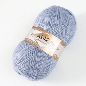 Пряжа для вязания спицами, крючком ALIZE, Angora Gold 20% шерсть, 80% акрил, 550 м/100 г, (221)