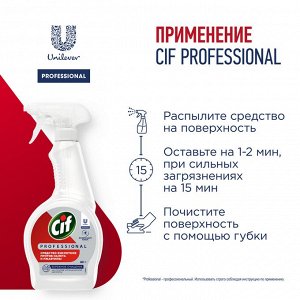 NEW ! Cif Proessional СИФ Средство кислотное против ржавчины и налета 500мл