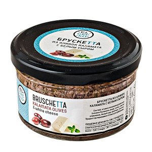 брускетта EL GREKO KALAMATA OLIVES/WHITE CHEESE 150 г 1/24