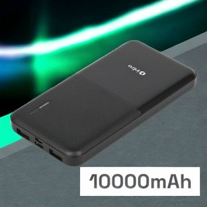 Повербанк (Powerbank) портативное зарядное устройство Intro ZX10 10000mAh черный