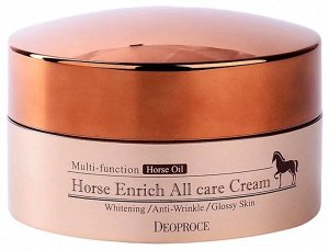 Крем для лица питательный с лошадиным жиром HORSE ENRICH ALL CARE CREAM