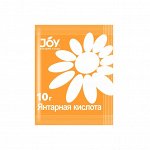 Янтарная кислота 50г JOY (Страда) (20шт/уп)/безопасный и эффективный стимулятор роста