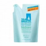 &quot;SHISEIDO&quot; &quot;SEA BREEZE&quot; Гель для душа с охлаждающим и дезодорирующим эффектом (м/у) 400мл 1/18