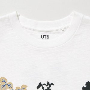 UNIQLO - футболка с рисунок в японском стиле