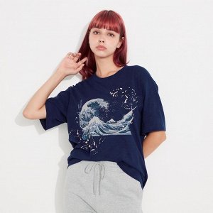 UNIQLO - Футболка с рисунком Hokusai Art of Water UT