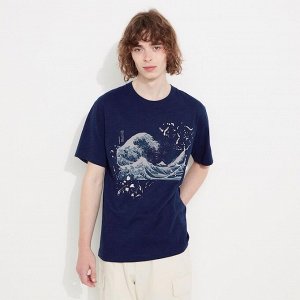 UNIQLO - Футболка с рисунком Hokusai Art of Water UT