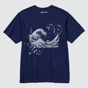 UNIQLO - Футболка с рисунком Hokusai Art of Water UT