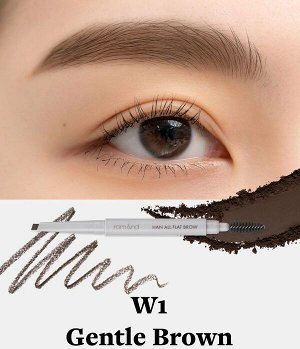 Карандаш для бровей Han All Flat Brow