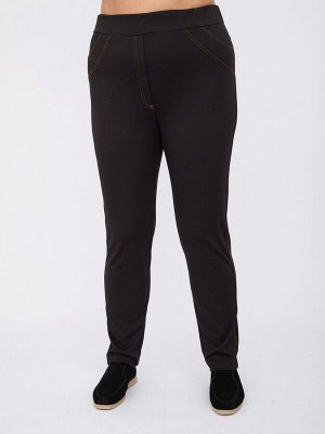 Брюки из плотного трикотажа ZBB13506BLK01