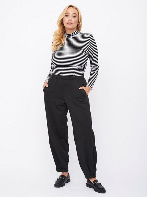 Брюки из плотного трикотажа BB20006BLK01