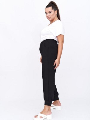 Брюки из трикотажа BB01303BLK00