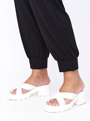 Брюки из трикотажа BB01303BLK00
