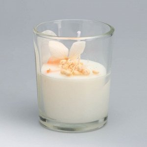 Свеча ароматическая в стакане "Sweet Love" , гардения, 5,5х6,5 см