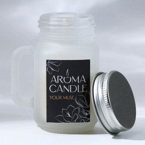 Ароматическая свеча «Your muse», аромат карамель, 7 х 5,5 х 4 см.