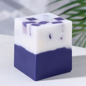 Свеча- куб с мозаикой "Ягодная корзина" ароматическая, 5?6 см