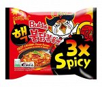 Лапша пшеничная «Hot Chicken Flavor Ramen 3 х Spicy» 140г