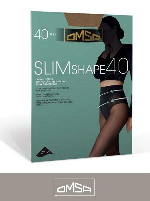 OMSA SLIM SHAPE 40 колготки женские утягивающий эффект, коррекция талии и живота