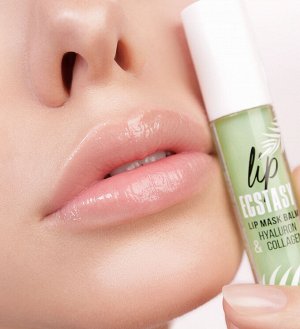 LuxVisage Маска - бальзам для губ LIP ECSTASY hyaluron & collagen тон 603 Mint 3,3г