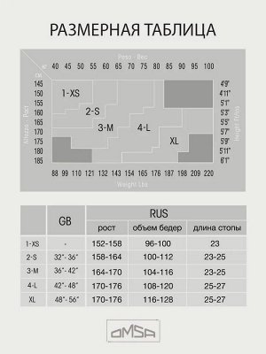 Колготки OMSA Matte 20 №4 неро