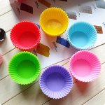 Силиконовые формочки для маффинов