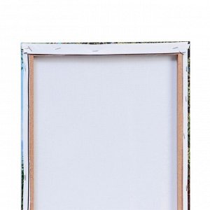 Модульная картина "Лесная опушка" 53х96см(2-32х45, 1-53х32)