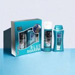 ПН Mens Blue Marine COOL (гель д/душа 250+пена д/бритья 200)
