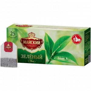 Чай зеленый «Майский» в пакетиках, 25 х 2 г