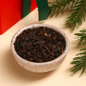 Чай чёрный «Новый год: Всё сбудется», вкус: вишня, 50 г. (18+)