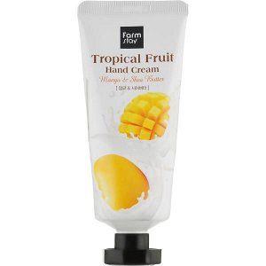 FarmStay Tropical Fruit Hand Cream Mango Крем для рук с маслом ши и манго