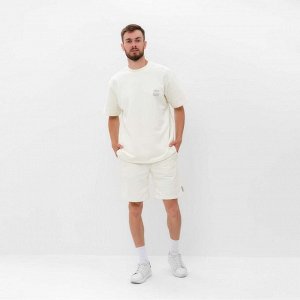 Футболка мужская MIST Men's casual размер, молочный