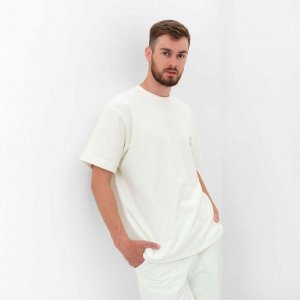 Футболка мужская MIST Men's casual размер, молочный