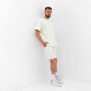 Шорты мужские MIST Men's casual, молочный